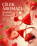 Çilek aromalı yenilebilir iç çamaşırı takımı