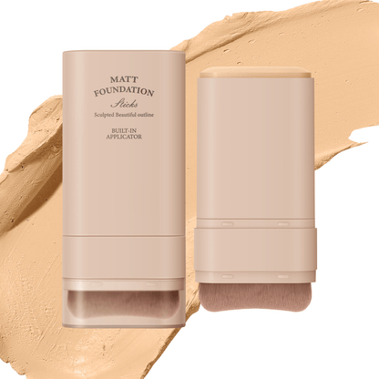 Matte Stick Foundation with Built-in Brush - Makeup from EWONAR | Best for Beauty & Hair Styling