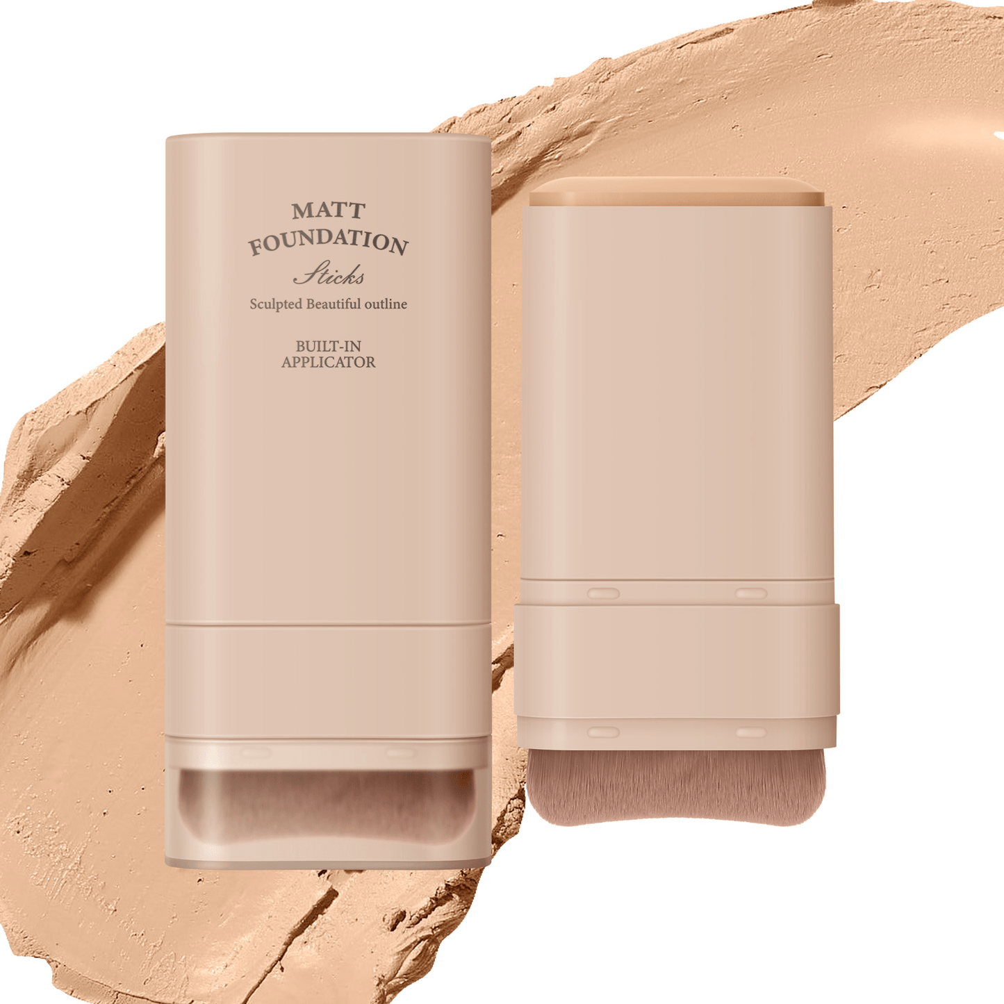 Matte Stick Foundation with Built-in Brush - Makeup from EWONAR | Best for Beauty & Hair Styling